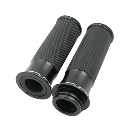 1" Motorcycle Handlebar Hand Grips Fit For Harley Dyna Electra Glide Fatboy | HDBUBALUS