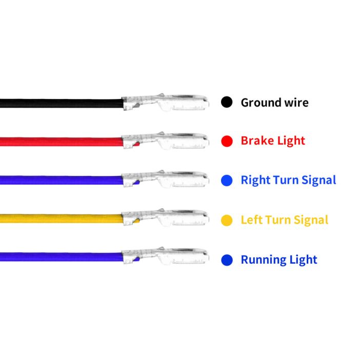 hdbubalus 12 led Turn signal rear light for harley Dyna LA006303