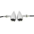 LA010204 hdbubalus chrome housing turn signal lights for motorcycle