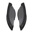 WI001204 HDBUBALUS Motorcycle Adjustable Air Deflectors black housing