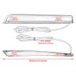 LA014603 hdbubalus harley Extended Saddlebag Lamp size