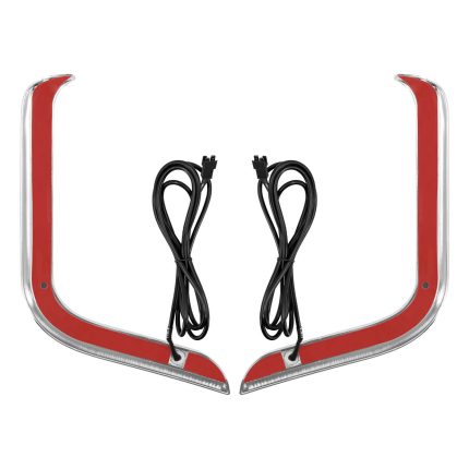 LA020801 hdbubalus LED Lower Fairing Lights for Harley touring backside