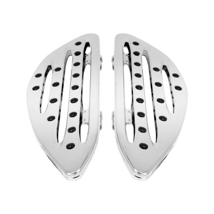 PE003401 Stretched Rider Floorboards for harley models chrome