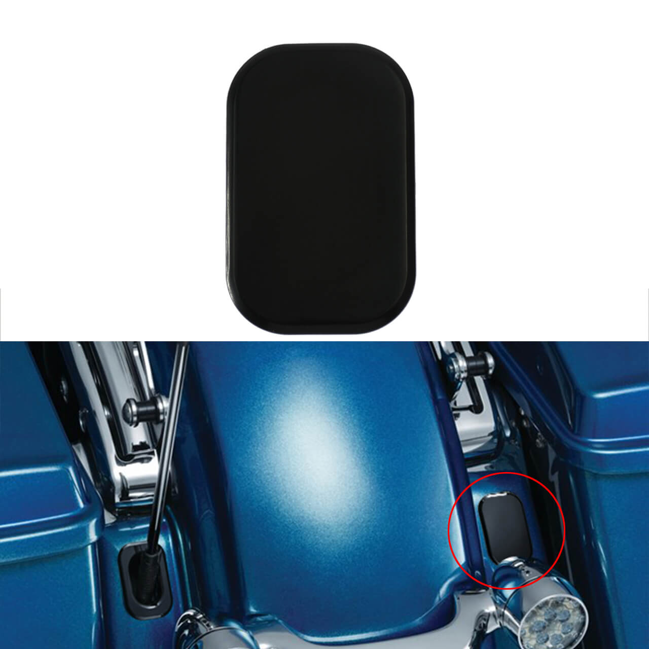 HDBUBALUS-Antenna Hole Cover-CR019801 HDBUBALUS-Antenna Hole Cover - CR019801