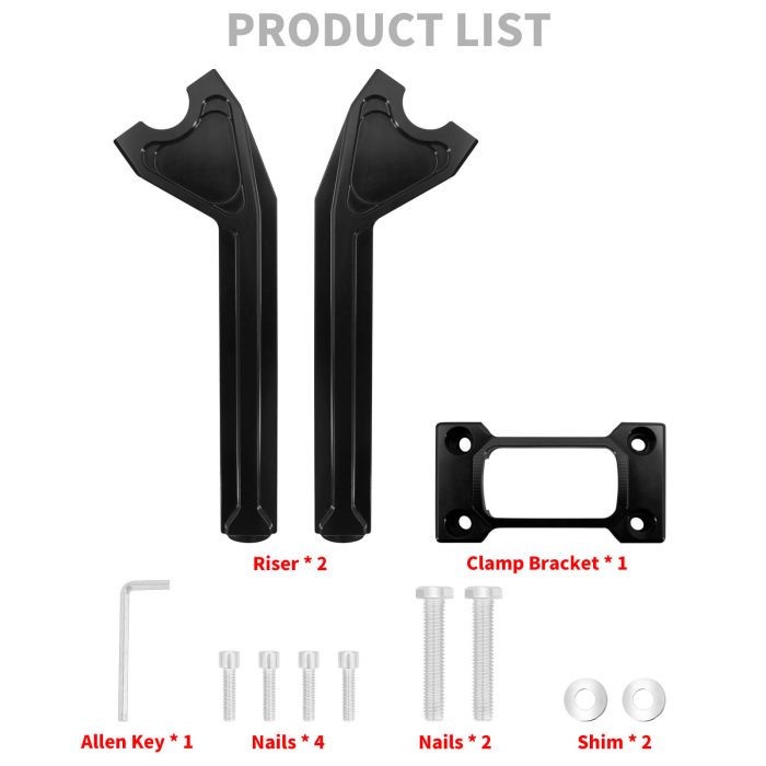HDBUBALUS-Softail Riser Clamp Handlebar-GP006901