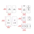 HDBUBALUS - Touring Hand Control Caps-ZH000836-1