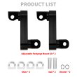 HDBUBALUS-Touring Footpeg Extensions-PE014501